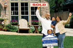 fam w sold sign w house